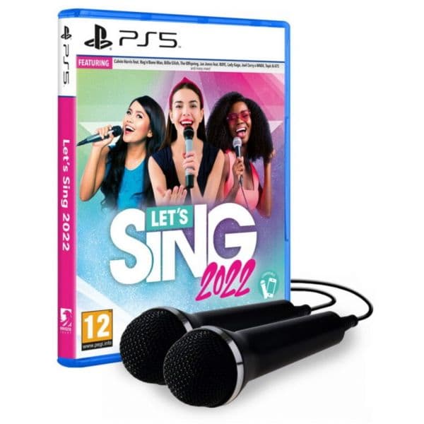 Let's Sing 2022 + 2 Microfones PS5