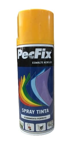 SPRAY TINTA P400 AMARELO TORRADO RAL1007 PECFIX