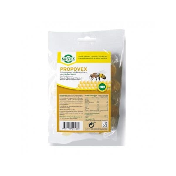 Sovex Propovex Rebuçados Sabor Limão e Mentol 75g