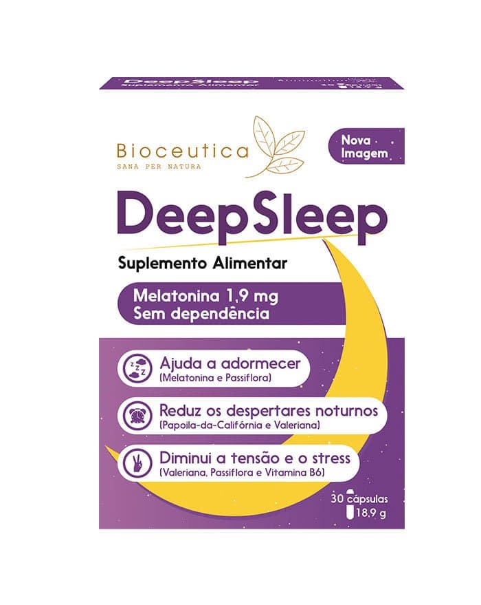 Deep Sleep Melatonina 1,9mg | 30 Comprimidos – Biocêutica