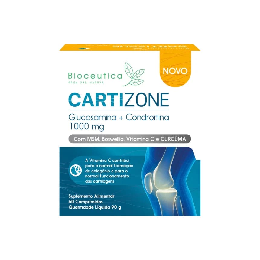 Bioceutica Cartizone Glucosamina + Condroitina 60 Comprimidos
