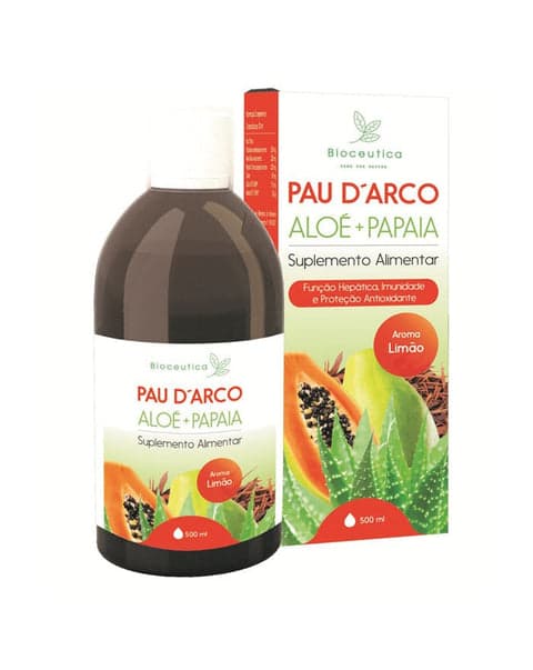 Pau D’Arco + Aloé + Papaia | 500ml – Biocêutica