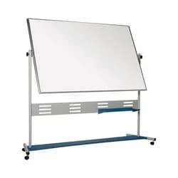 Quadro Branco Rotativo Magnético Evolution Azul Dupla Face com Cavalete 120x180 cm – Bi Office