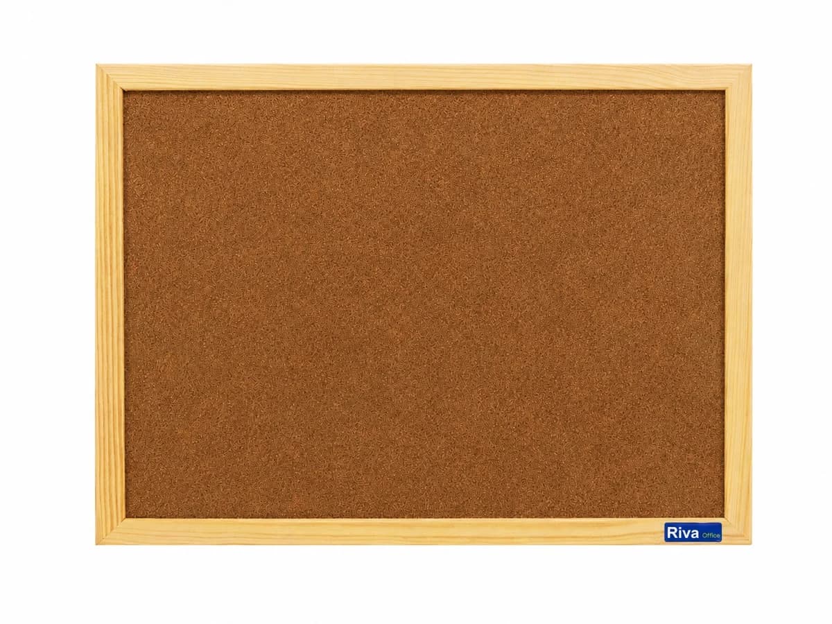 Quadro de Cortiça Riva Office Moldura Madeira 30x40cm