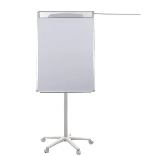 Bi-Office Quadro Branco Tripé 700x1000mm Flip Chart c/ Rodas Branco Design - EA48061822