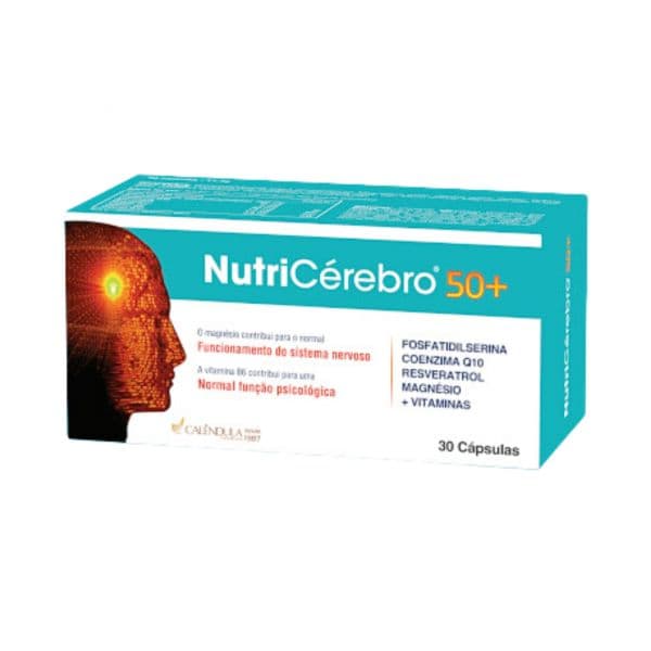 Calendula Nutricerebro 50+ 30 Cápsulas