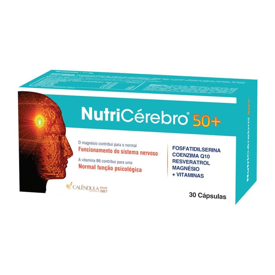Calendula Nutricerebro 50+ 30 Cápsulas