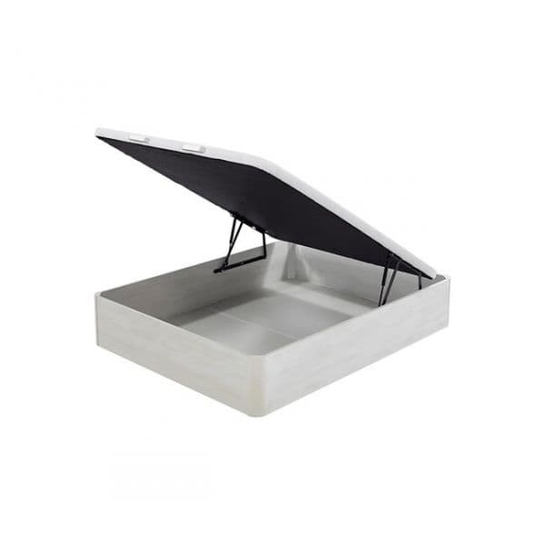 Molaflex Base Flex Box Cinza Rebatível Cama com Arrumação Roupeiro Horizontal Cinza 90x200