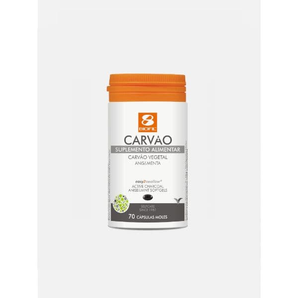 Biofil Carvão Activo Plus 70 Cápsulas