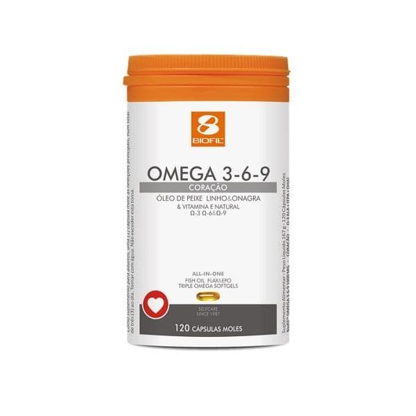 Biofil Omega 3-6-9 120 Cápsulas