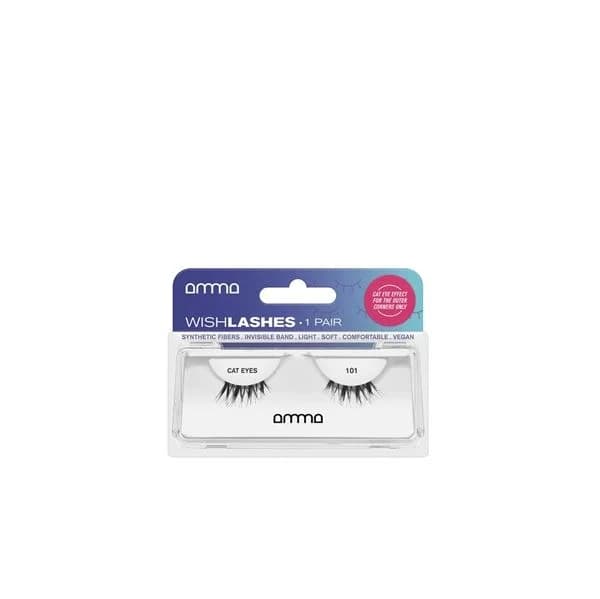 Andreia Pestanas Postiças Efeito Cat Eye Wishlashes Amma 101