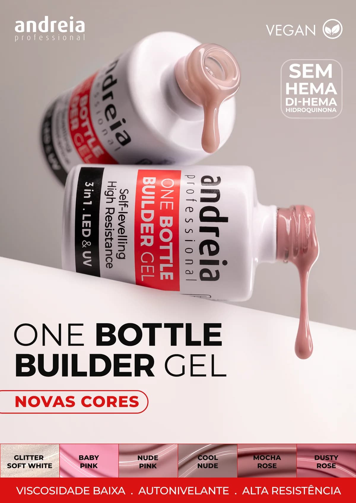 One Bottle Builder Gel - Baby Pink