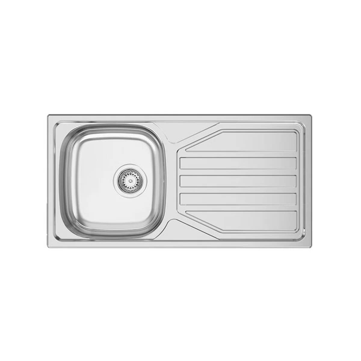 Lava Loiça RODI Okio Line 85 Flat | Encastrar, Aço Inox, Monobloco