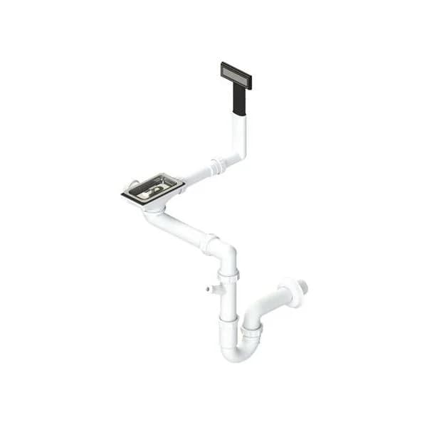 Rodi Sifão Válvula Manual 0212247S Anti-Inundação Branco