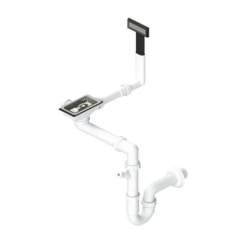 Rodi Sifão Válvula Manual 0212247S Anti-Inundação Branco