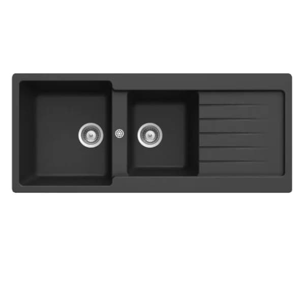 LAVA LOUÇA ENCASTRAR RODI - COMPOSITE 116BB NERO-XL051160439