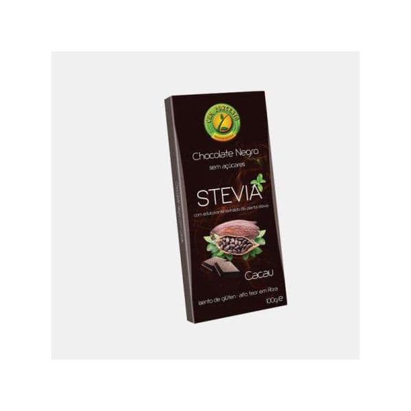 Cem Porcento Stevia Chocolate Negro 60% Cacau 100g