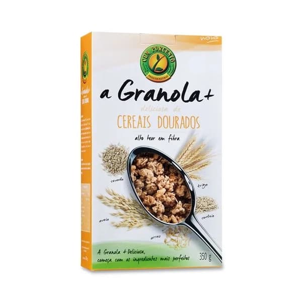 Cem Porcento a Granola+ Cereais Dourados 350g