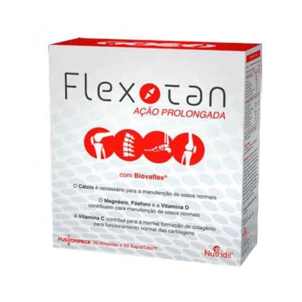 Nutridil Flexotan Acção Prolongada 30 + 30 RapidTabs