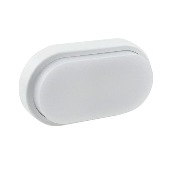 PLAFONIER OVAL LED 12W IP54 6500K 120º BR