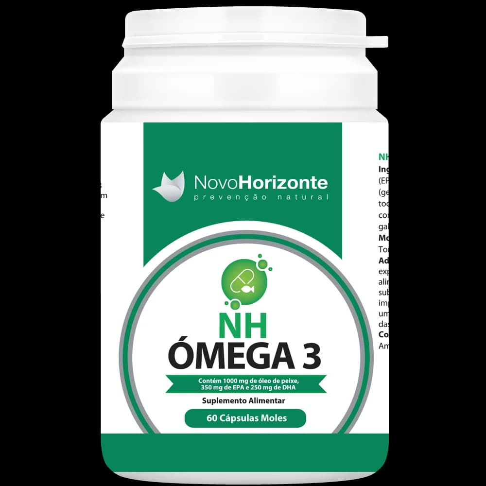 NH Ómega 3 60 Cápsulas Moles Novo Horizonte