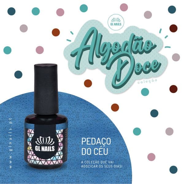 Gl Nails Verniz Gel Pedaço do Céu