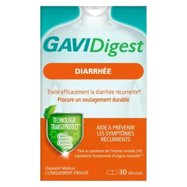 Gavidigest Diarreia 30 Cápsulas