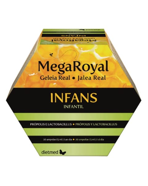 Dietmed Mega Royal Infans 20 Ampolas