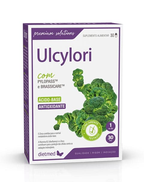 Ulcylori - 30 Cápsulas - Dietmed