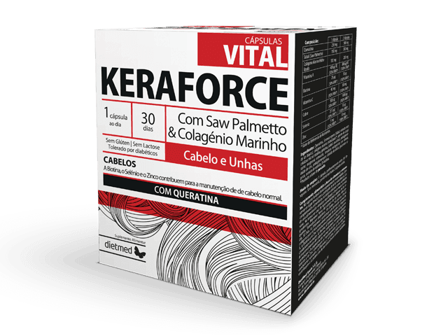 Keraforce Vital cabelo e unhas x30 capsulas