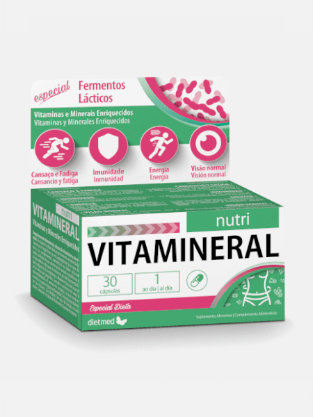 Dietmed Vitamineral Nutri 30 Cápsulas
