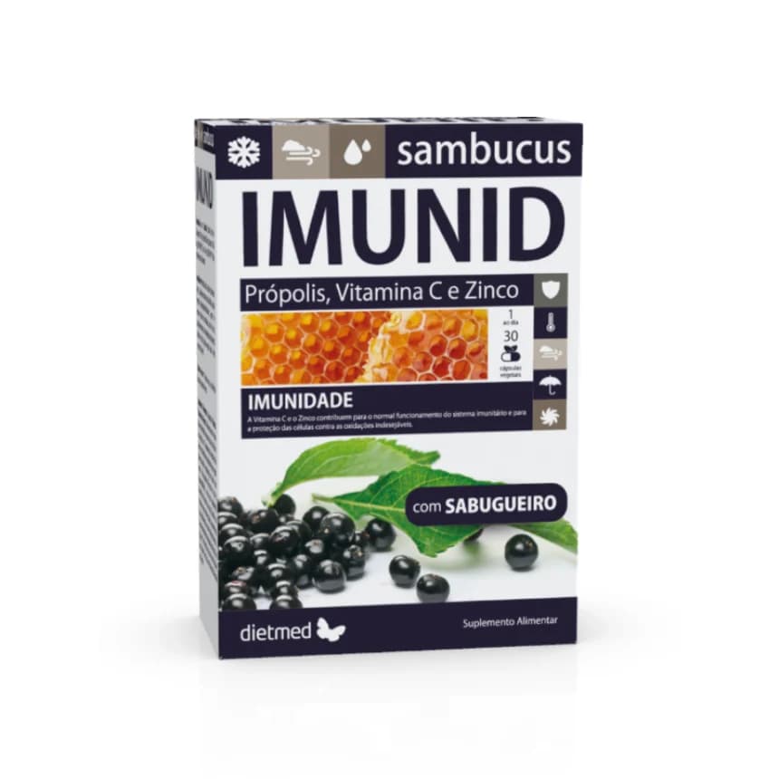 Imunid Sambucus | 30 Cápsulas – Dietmed
