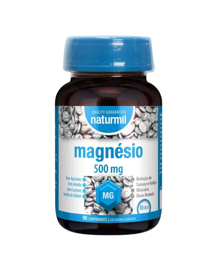 Naturmil Magnesio 500mg 90 Comprimidos
