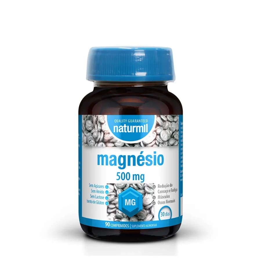 Naturmil Magnesio 500mg 90 Comprimidos