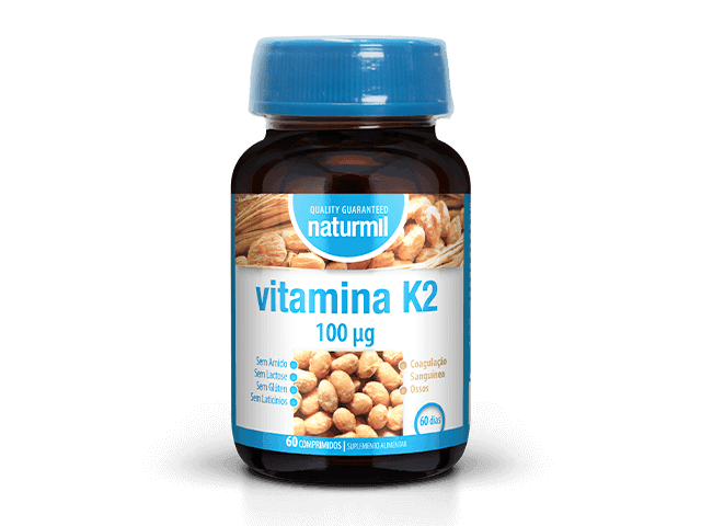 Naturmil Vitamina K2 100mcg 60 Comprimidos