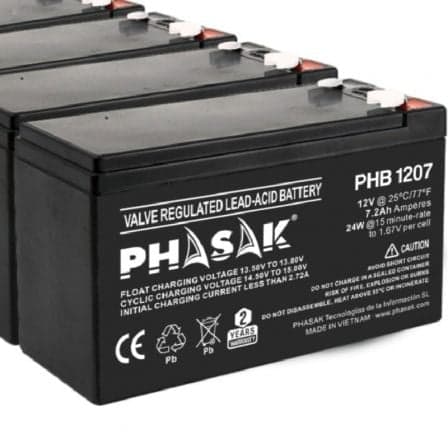 Phasak Bateria UPS PHB 1207 12V 7mAh