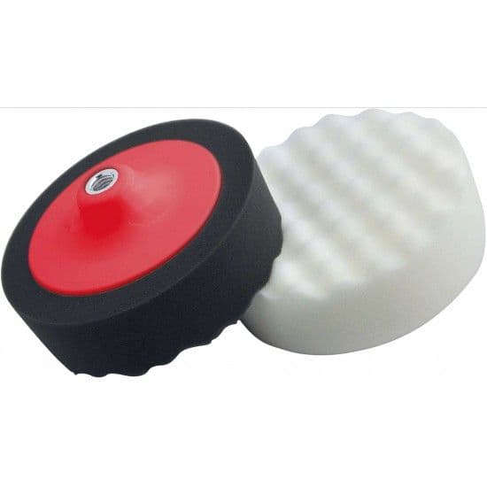 Esponja polimento com prato ondulada EPPO M14 150x50mm branca refª 033.0088 MACFER