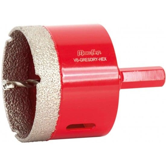 Craniana diam. sext. MacFer VB-GRESDRY-HEX 40mm refª 072.0042 MACFER