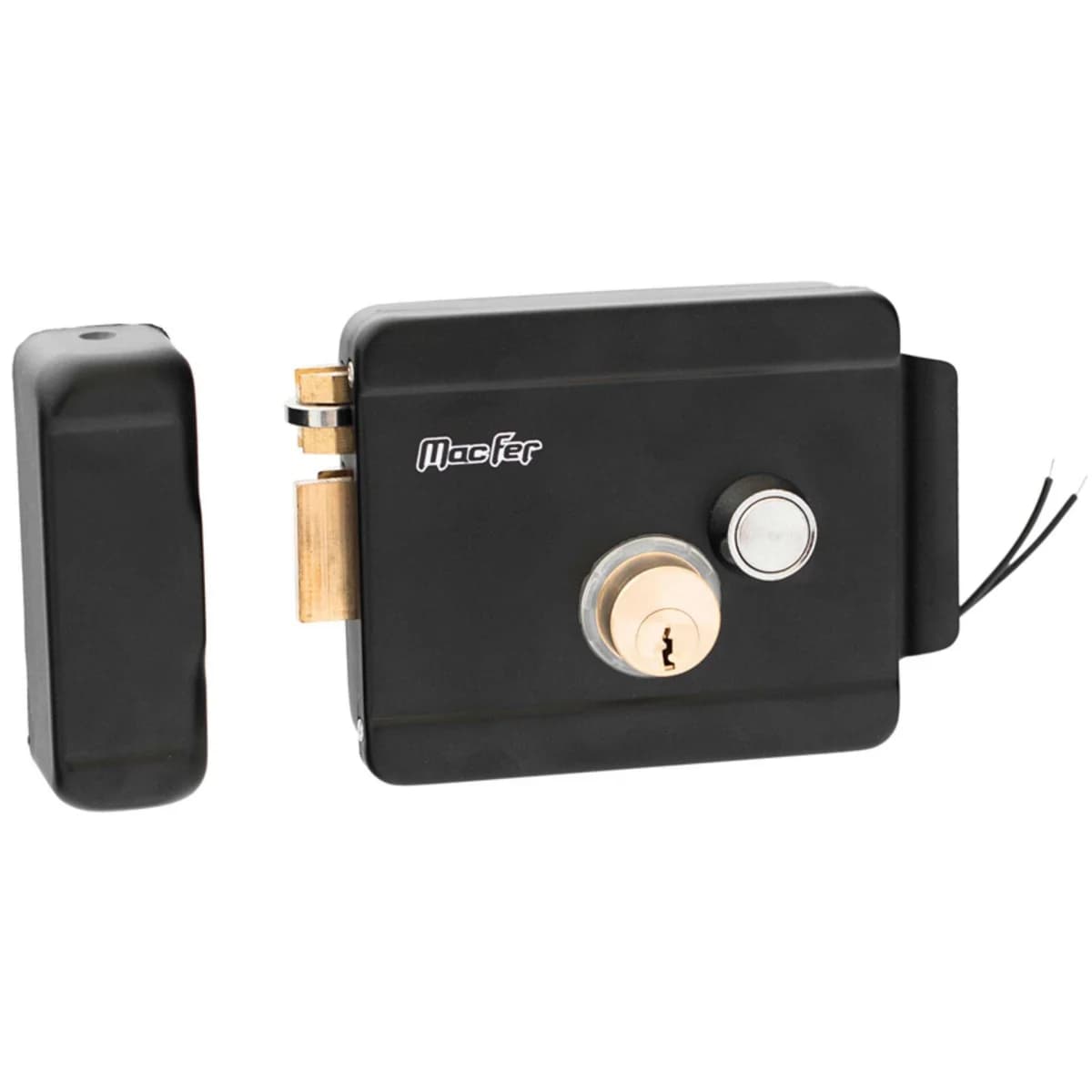 Trinco eléctrico ajustável MacFer ZDL-107N-BDD preto direito refª 140.0056 MACFER - 140.0056 - Ferramentaspro.pt
