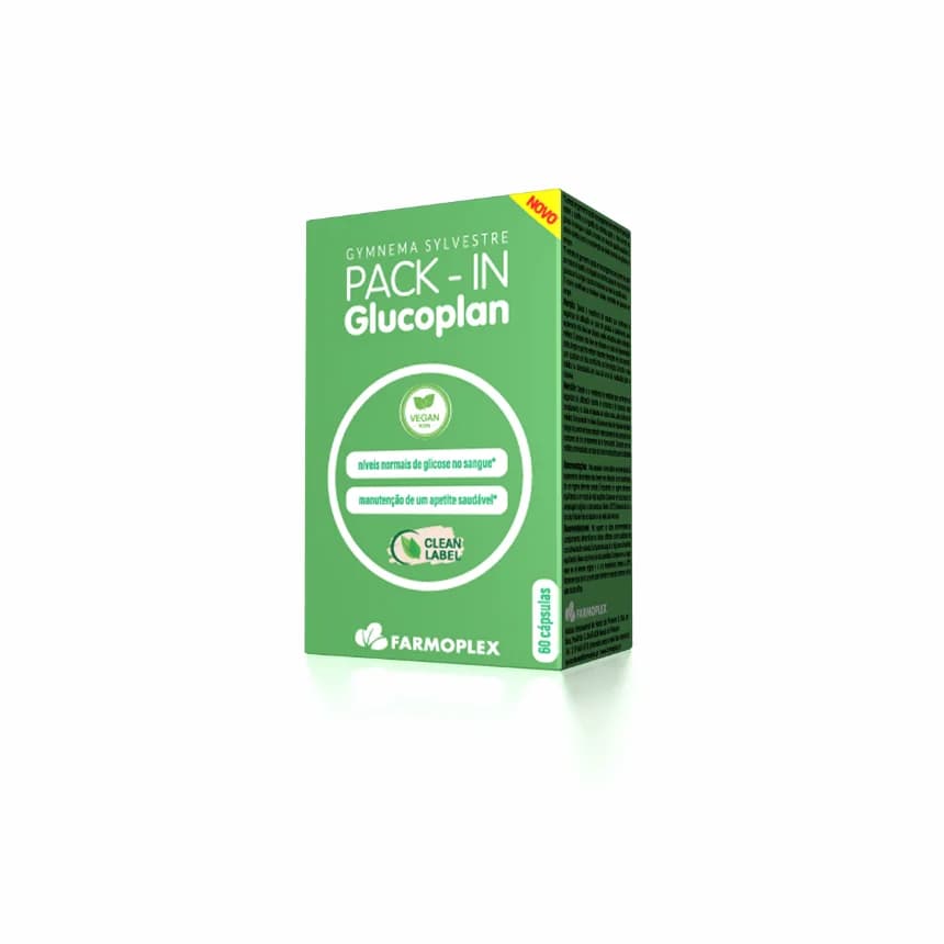 Gymnema Sylvestre Pack-In Glucoplan | 60 Cápsulas – Farmoplex