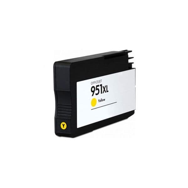 Tinteiro Compatível HP 951XL Amarelo CN048A 30ml - CPT-HCN048A