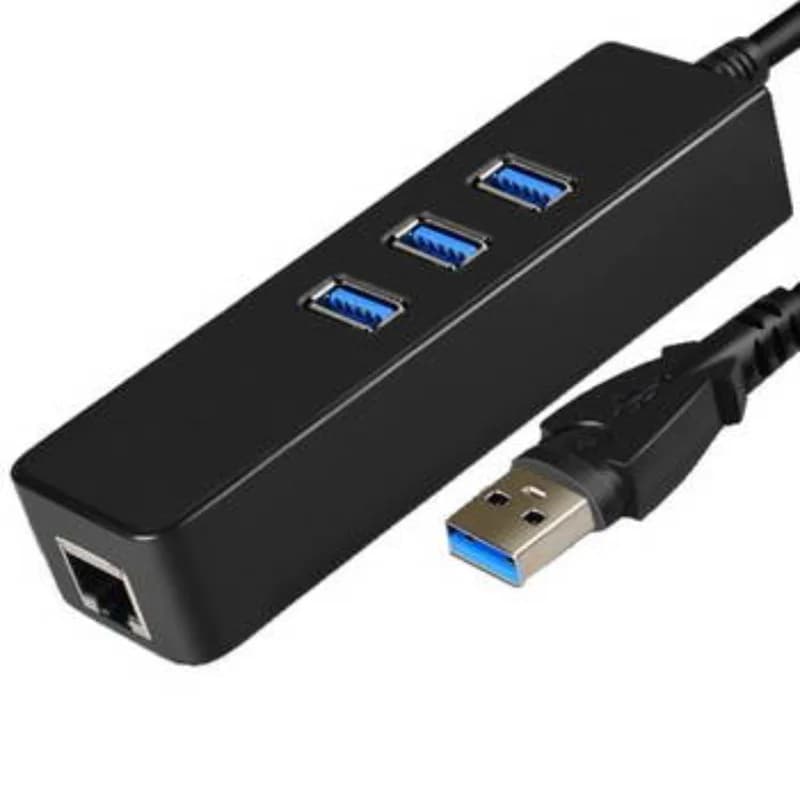 Conversor NTECH USB 3.0 para USB 3.0 + RJ45 Gigabit - MEGAONLINE