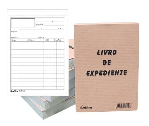 Livro de Expediente A5 100 Folhas