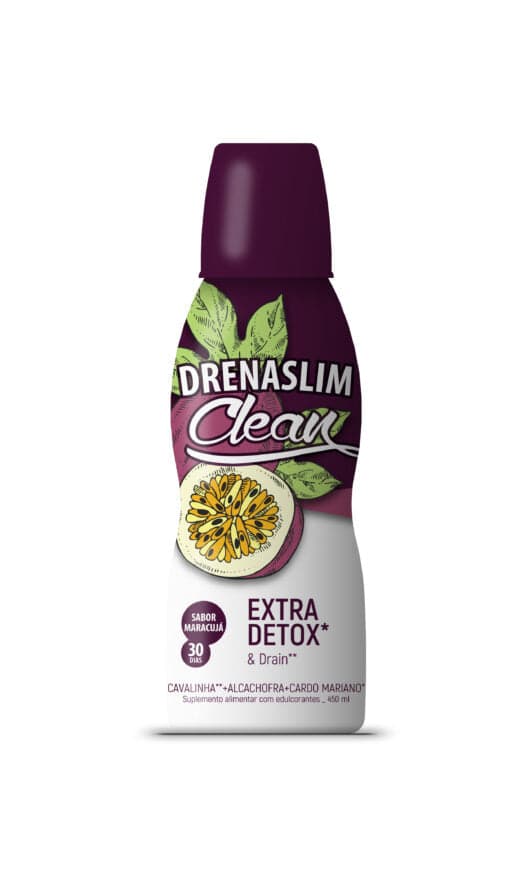 DrenaSlim Clean Maracujá 450 mL – Detox