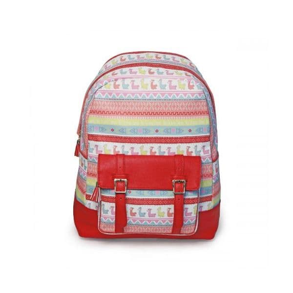 NICI Mochila pequena Lama Étnico - 17861