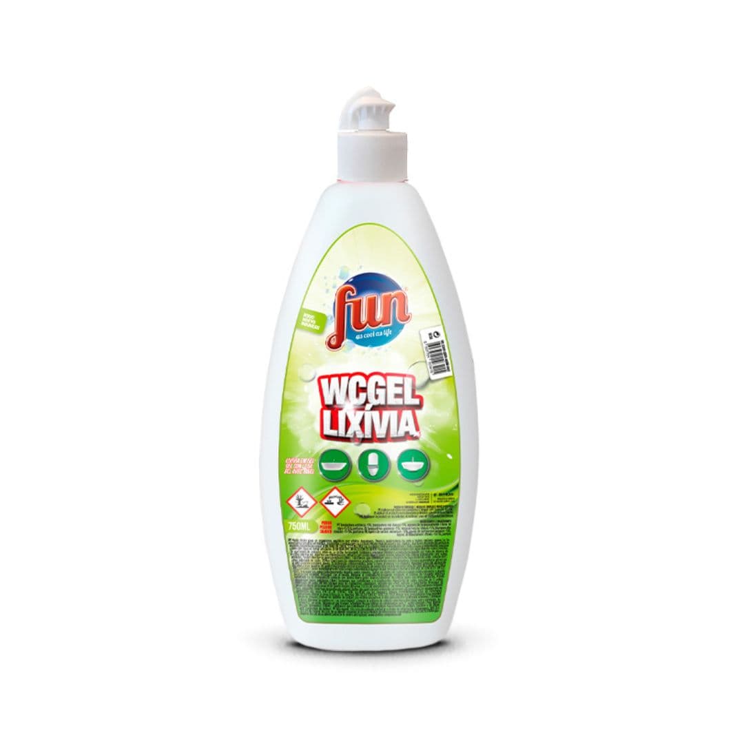 Fun WC Lixívia - Detergente Cremoso Higienizante para Sanitas e Urinóis 750ml