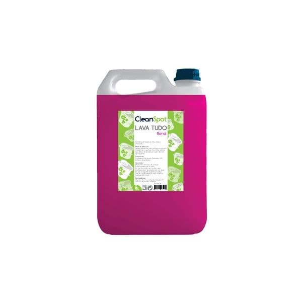 Cleanspot Detergente Lava Tudo Floral Cleanspot 5 Litros - 6831157