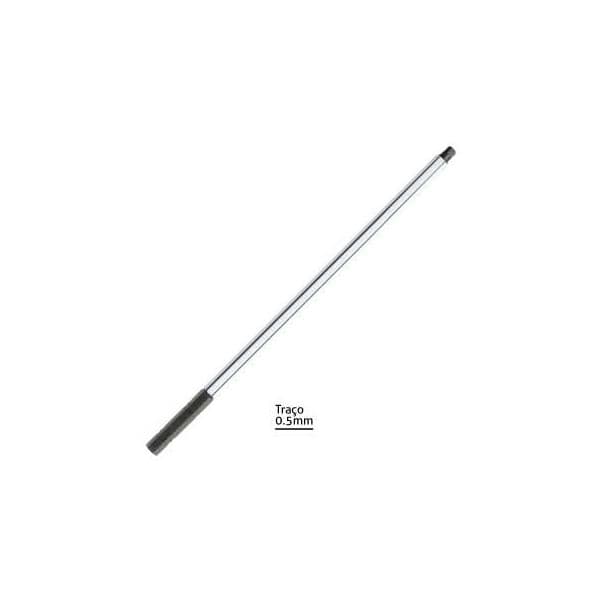 Marcador Fino Preto 0,5mm SmartD Fineliner 12un SMD8005 - SMD8005