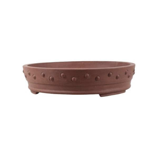 Luso Bonsai Vaso de Bonsai Redondo 40*9 cm Sem Esmalte - Yixing - 06727
