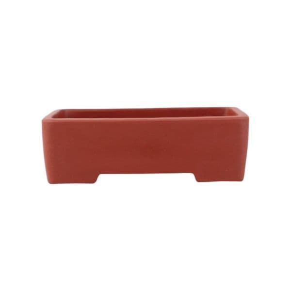 Luso Bonsai Vaso de Bonsai Rectangular 23*14,5*7 cm Sem Esmalte - Yixing - 06838